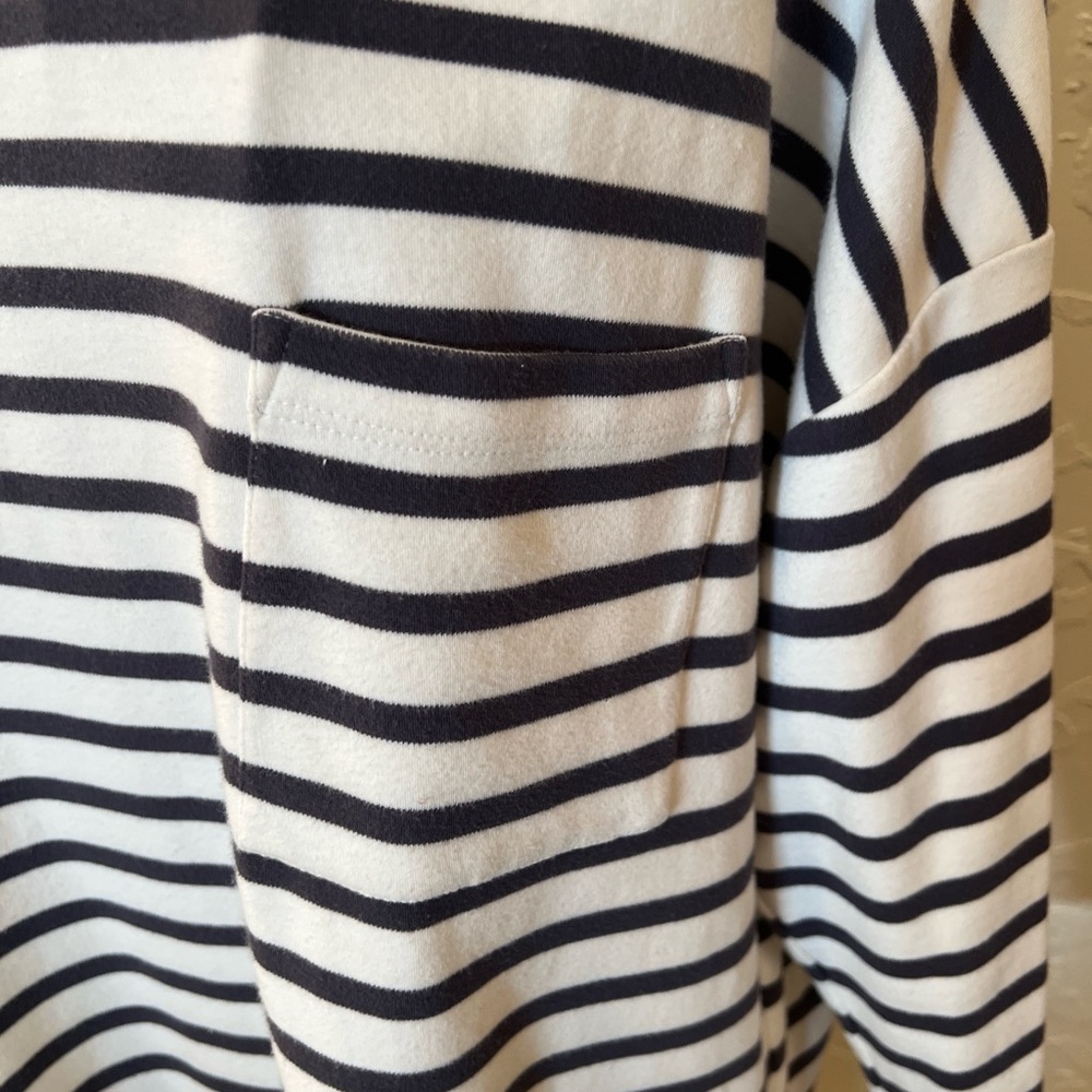 Fat Face Blue and White Striped Tunic Top - Picture 5 of 12